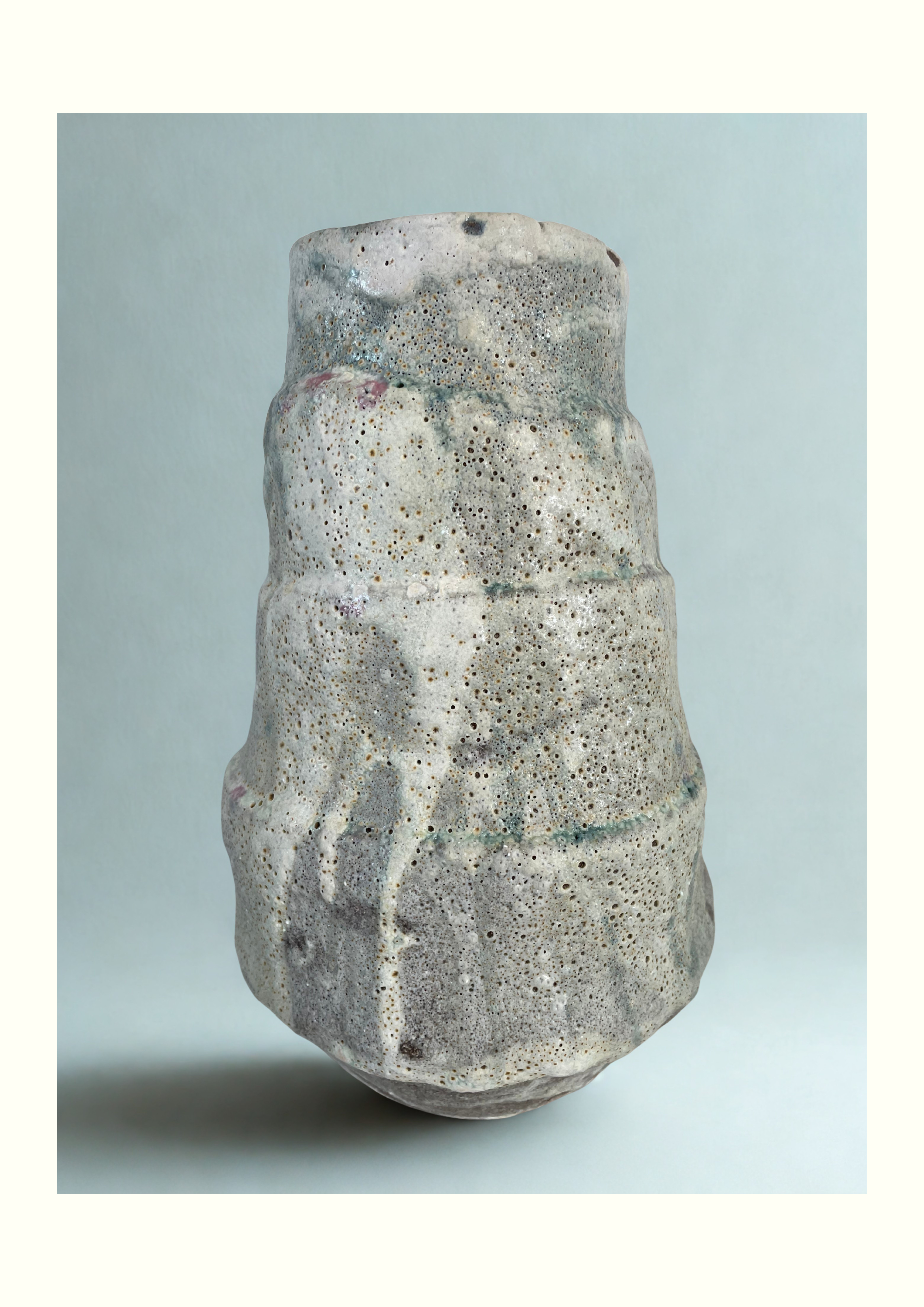 Ann Bjerg - VASE - Lameller hvid